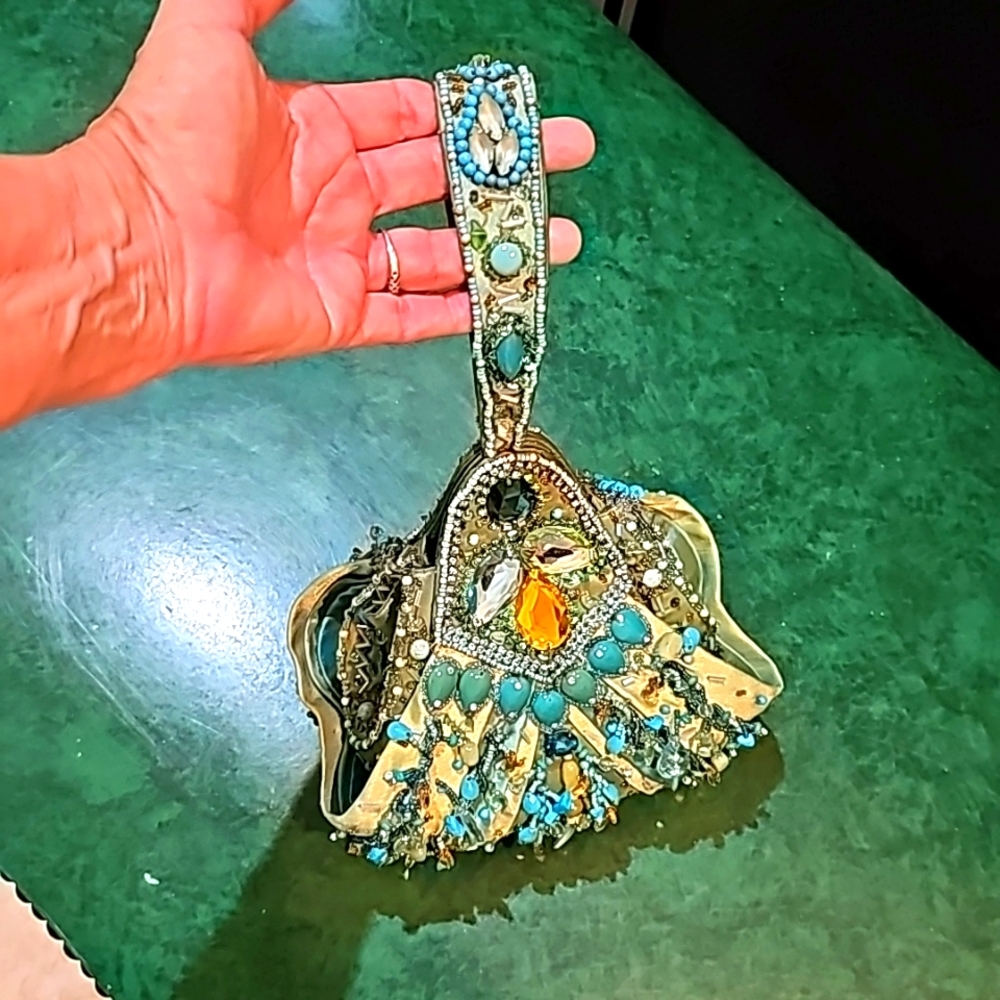Mary Frances Beaded Evening Bag